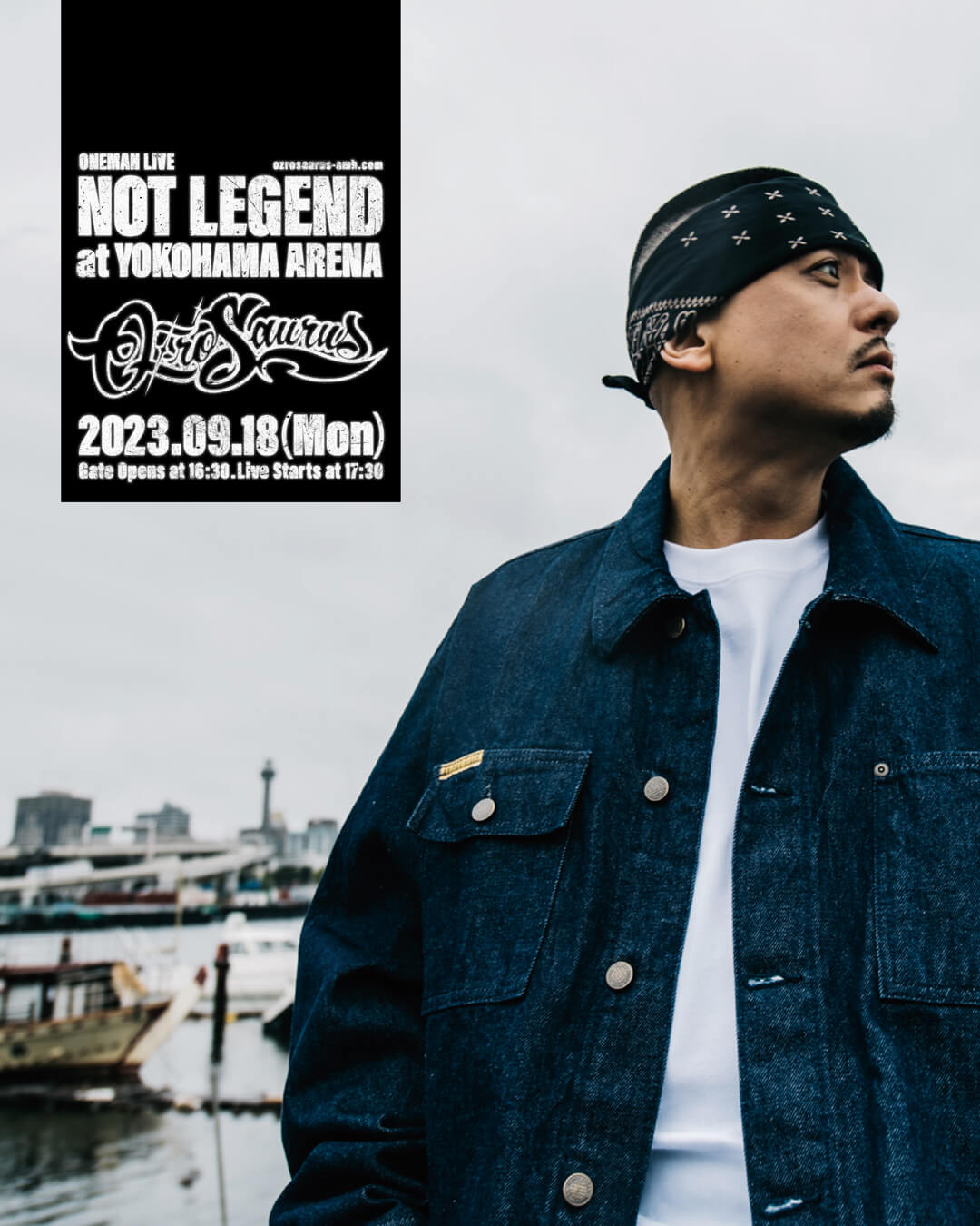 OZROSAURUS、新曲”Legend”のMVを公開 & 日付変わって4月22日（土）に